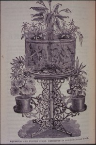 Aquarium and flower stand Racine Hardware at Centennial 187 copy